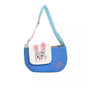 猫包斜挎包迪士尼疯狂动物城系列外出便携胸前包猫咪小狗宠物背包