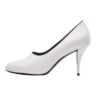 STELLALUNA 秋冬圆头浅口复古高跟鞋优雅细跟通勤单鞋女SLP318028