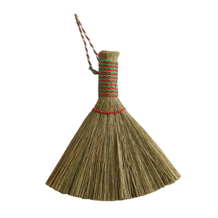 枝悟 新年除晦手工扫帚 天然芒草桌面缝隙清洁工具 可悬挂小笤帚