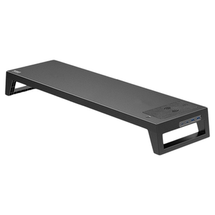 PCDOCK旗舰版 智慧型电脑多功能显示器增高架RGB炫彩灯USB扩展坞