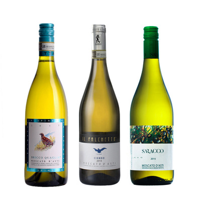 asti三剑客甜起泡酒莫斯卡托