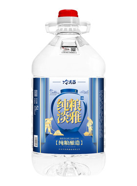 纯粮淡雅清香型42度约5/10斤桶装
