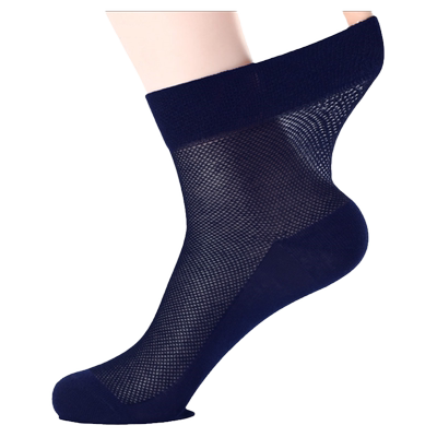 夏季男士大码薄款透气中筒棉袜