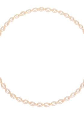 珍珠项链金镶玉妈妈款节日礼物