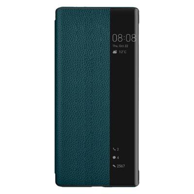 适用鼎桥M40手机壳TDTechM40套TDT-MA01翻盖智能视窗防摔华为mate40保护壳OCE-AN50真皮皮套mate40pro外壳RS