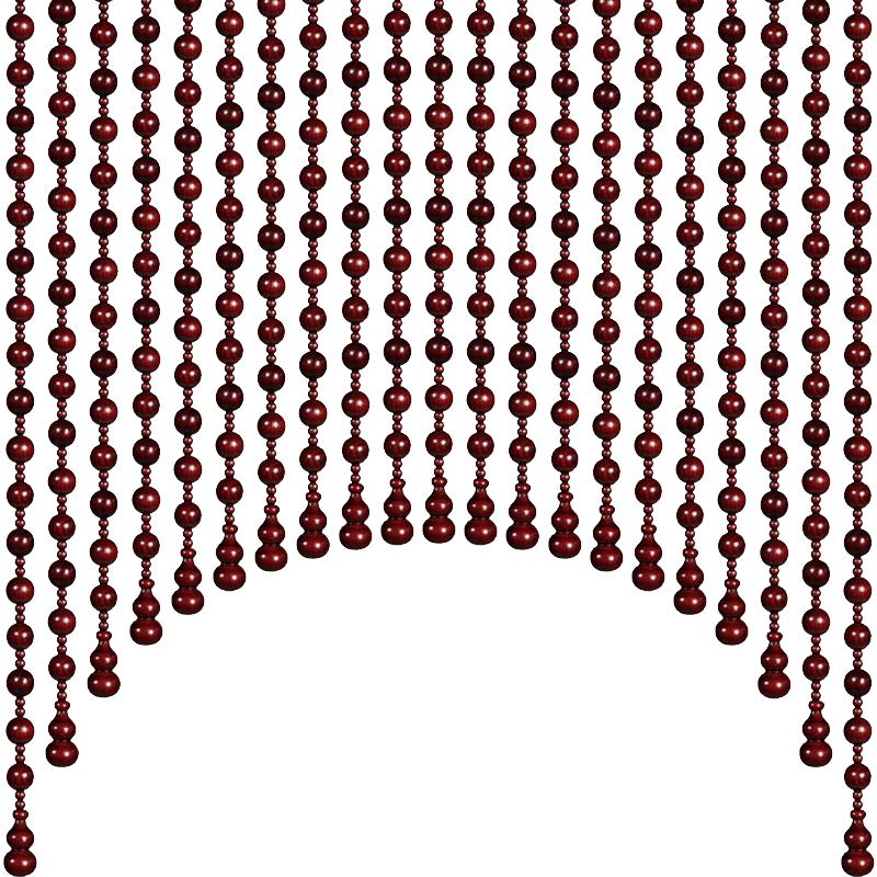 桃木葫芦珠门帘客厅隔断风水帘子卫生间餐厅玄关过道卧室遮挡珠帘