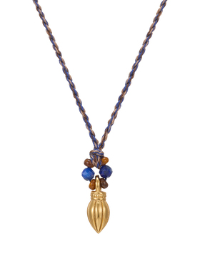 MONSECRET棕榈籽细绳项链迷你链