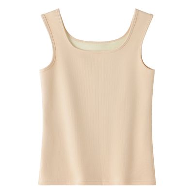 纯棉吊带背心女秋冬加绒