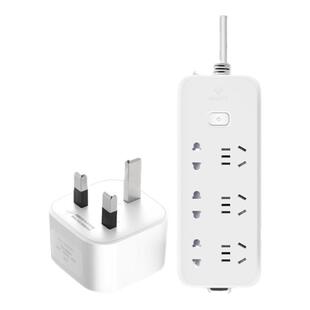 公牛英标插排英式转换插头留学旅行用中国香港英国新加坡马来西亚