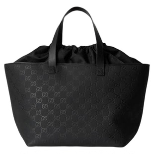 Gucci/古驰 834490中性GG老花大号托特包通勤包旅行包 先鉴后发