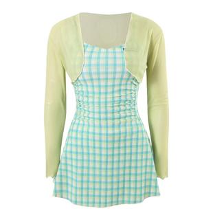 agliondy大码泳衣女胖mm分体泡温泉纯欲绝美2025新款度假显瘦遮肉