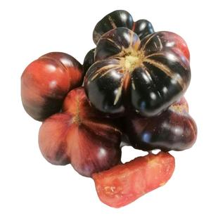 郁郁葱葱的可爱牛排番茄种子靛蓝花青素浓郁多汁传家宝阳台盆栽