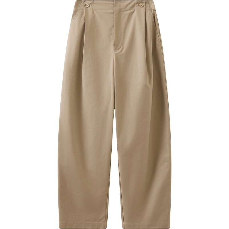 【商场同款】播26夏新品休闲裤女松弛感宽松长裤BDT2KD1624