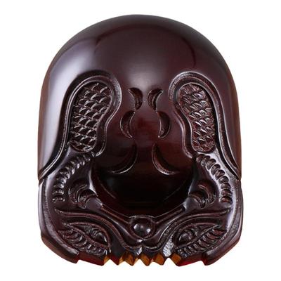 信扬中式解压静心实木桂柚木木鱼