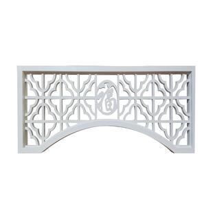 门头门楣装饰中式雕花pvc房梁横梁遮挡阳台隔断过道玄关木雕挂落