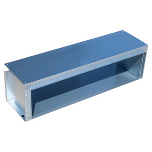 铭博风机盘管回风箱下出风弯头90度改风向镀锌钢板风道射流风口