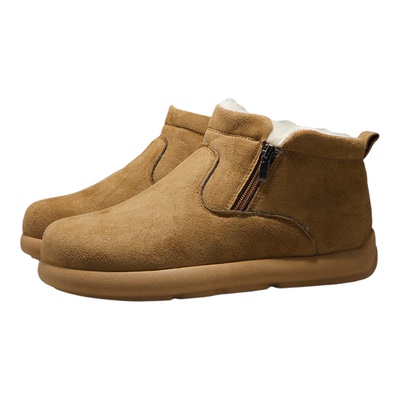 男女冬季加绒保暖一脚蹬懒人棉鞋