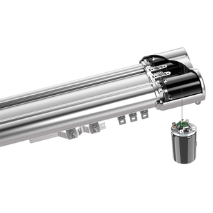 Siaer新款电机轨道隐藏一体化智能家居语音涂鸦wifi电动开合窗帘