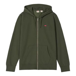 Levi's李维斯26年秋季新款男士美式复古印花加绒连帽休闲卫衣