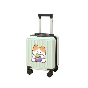儿童行李箱女孩14寸小型拉杆箱新款可登机密码箱迷你学生旅行箱子