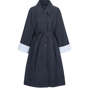 衣香丽影风衣女中长款2026春装新款松弛感廓形韩系高级感休闲外套