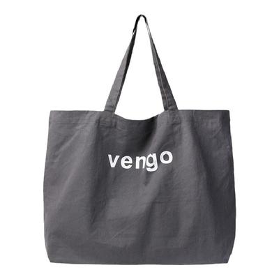 字母新款纯棉大容量帆布托特包