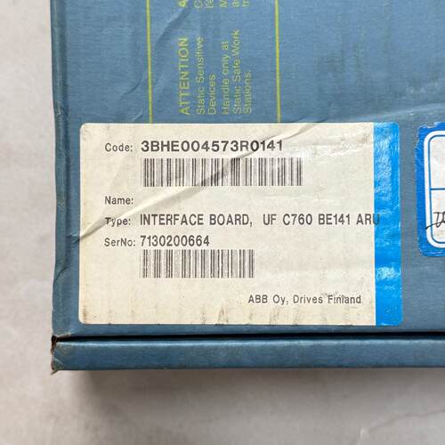 议价Abb Br New nuine Control Board Uf C760 Be141 In Stock适