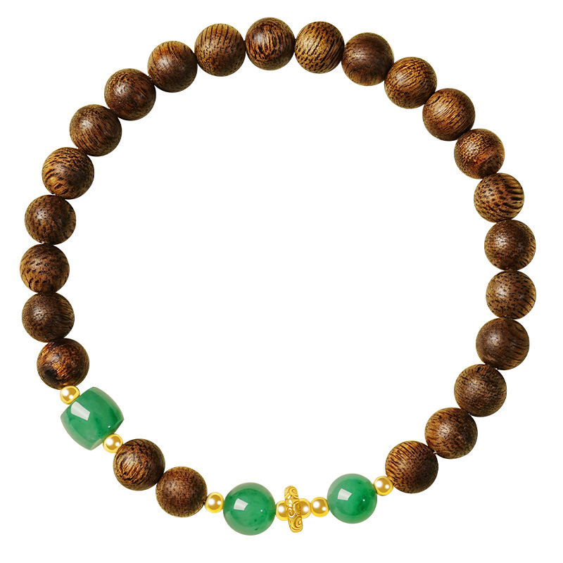 宫里上新沉香手串女款奇楠高端真品文玩木质手链高级感生日礼物