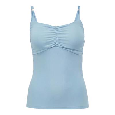 瑜伽背心女带胸垫一体式