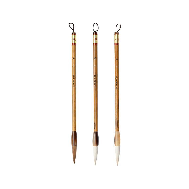 张小凤 无二 毛笔专业级兼毫毛笔套装国画书法羊毫狼毫文房四宝中楷毛笔大楷笔墨纸砚行书隶书楷书欧楷专用