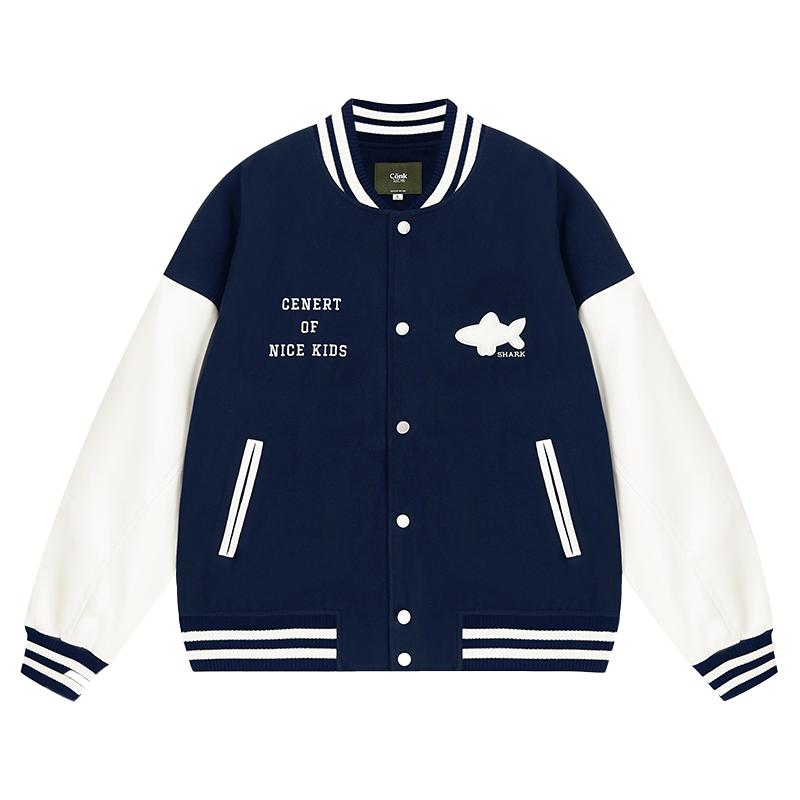 鲨鱼棒球服CONKLAB休闲
