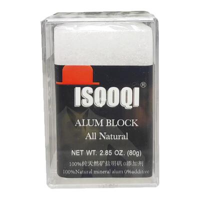 isooqi男士须后水明矾石块石棒 剃须后除菌修复止血舒缓面部肌肤