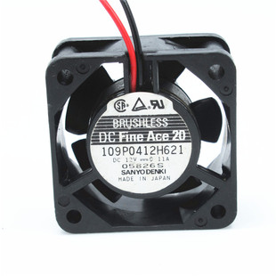清仓三洋12V 4CM 4020显卡南北桥IU电源静音散热风扇109P0412H620