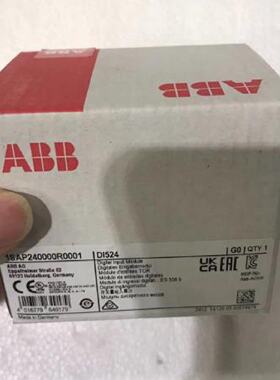 议价ABB模块 DI524 B8 1SAP240000R0001   AC500 全新原装ABD1005