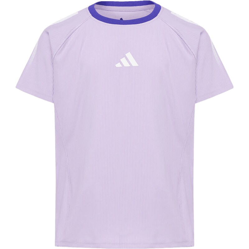 adidas阿迪达斯大童全能运动系列凉感休闲短袖T恤上衣LD7347