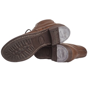 工装白底鞋底耐磨防磨损贴红翼RedWings875Vibram小白WhitesBoots