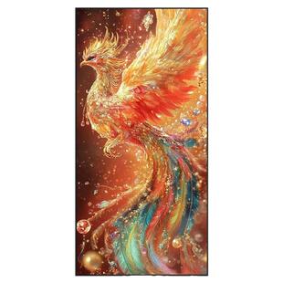 玄关凤凰涅槃钻石绣贴钻十字绣5d钻石画满钻新款客厅2026招财风景