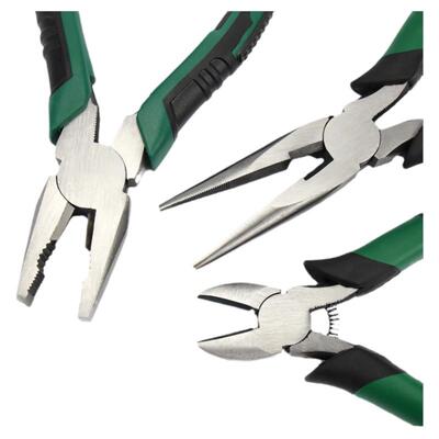 金超老虎钳钳子钢丝钳多功能老虎大全电工尖嘴工业级斜口特种手钳