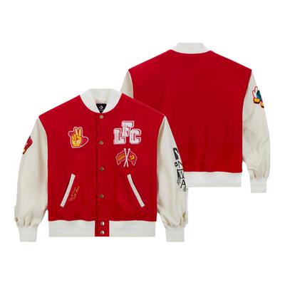 联名夹克拼色棒球服利物浦