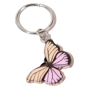 ins朋克街拍潮流小辫头饰蝴蝶DIY吊坠金属发圈脏辫发环扣发饰女