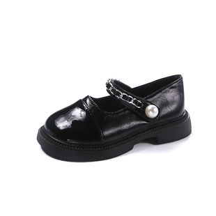 女童皮鞋2026春秋季夏款玛丽珍鞋子儿童拼接小香风公主鞋软底宝宝