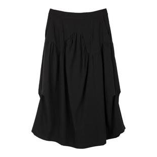 odbo/欧迪比欧时尚女装半身裙子女2025秋季新款高级感不规则长裙