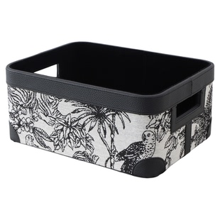 家用零食玩具桌面收纳盒皮质小物件收纳箱收纳储物盒脏衣篓收纳筐