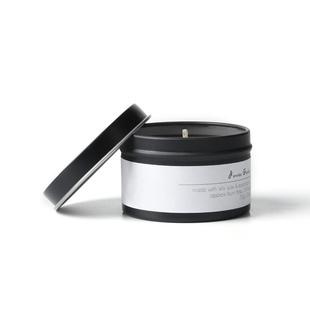 海盐鼠尾草香薰蜡烛森林海洋木质调卧室助眠房间家用室内手工精油