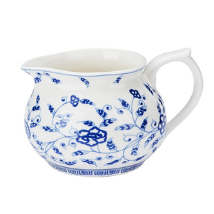 金灶青花瓷公道杯茶海陶瓷分茶器家用茶水分离功夫茶具配件非整套