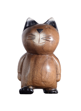 泰国东南亚风木雕卡通家居装饰