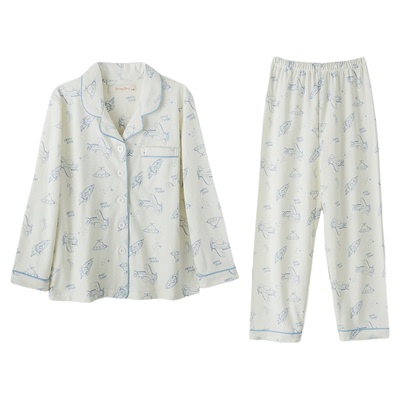 Dreamydiary秋季纯棉男童家居服