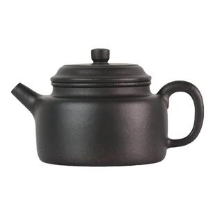 四季沫 私藏矿紫灰共生矿德钟壶 原矿料紫砂壶 茶人专用器