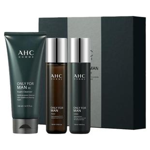 AHC水乳套装男士护肤保湿爽肤水平衡水油礼盒装护肤品情人节礼物