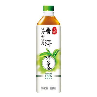 可口可乐淳茶舍0糖0脂0能量480ml